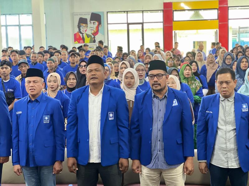 PAN Inhil Mantapkan Langkah Hadapi Pemilu 2029, Semangat Kader Menggelora