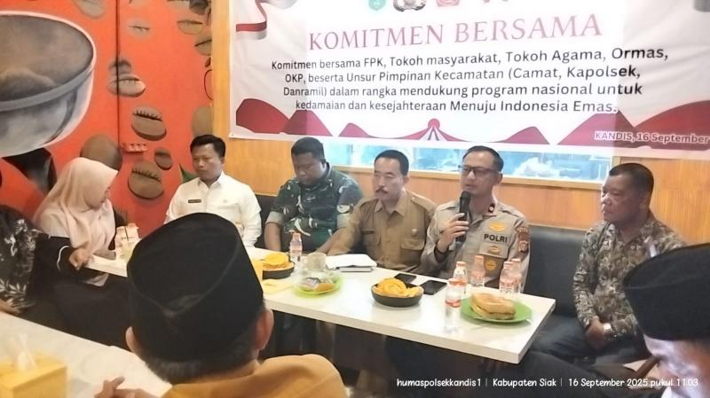 Dari Kandis untuk Indonesia Emas: Komitmen Bersama Jaga Kamtibmas