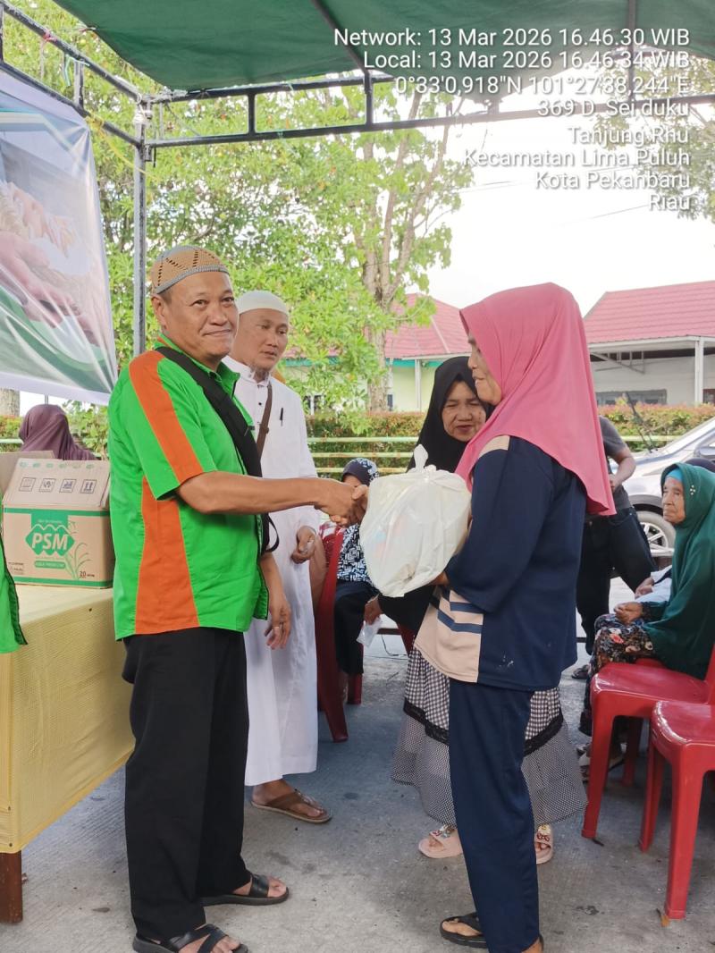 Berbagi Berkah Ramadan, SPRMII bersama Pasar Buah 88 Salurkan Sembako