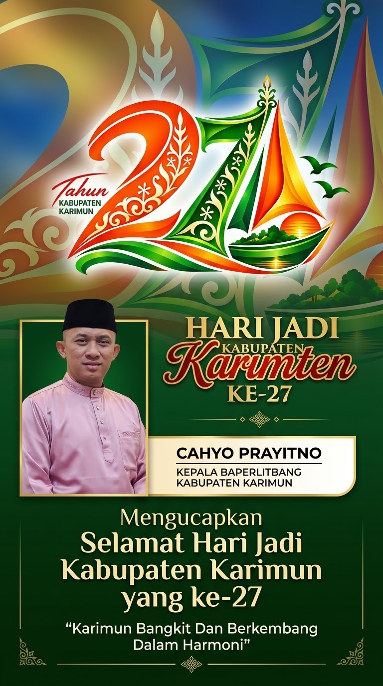 Iklan  hari jadi kab karimun